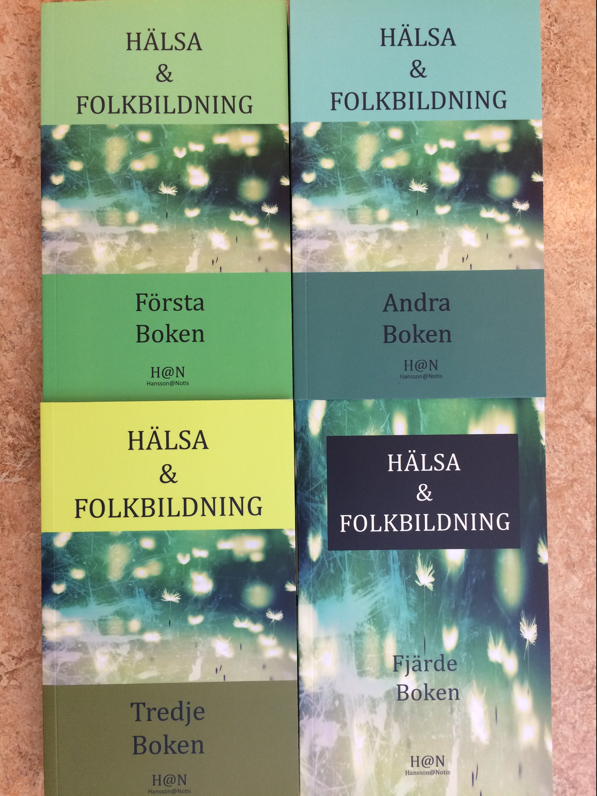 Hälsa och Folkbildning del 1-4