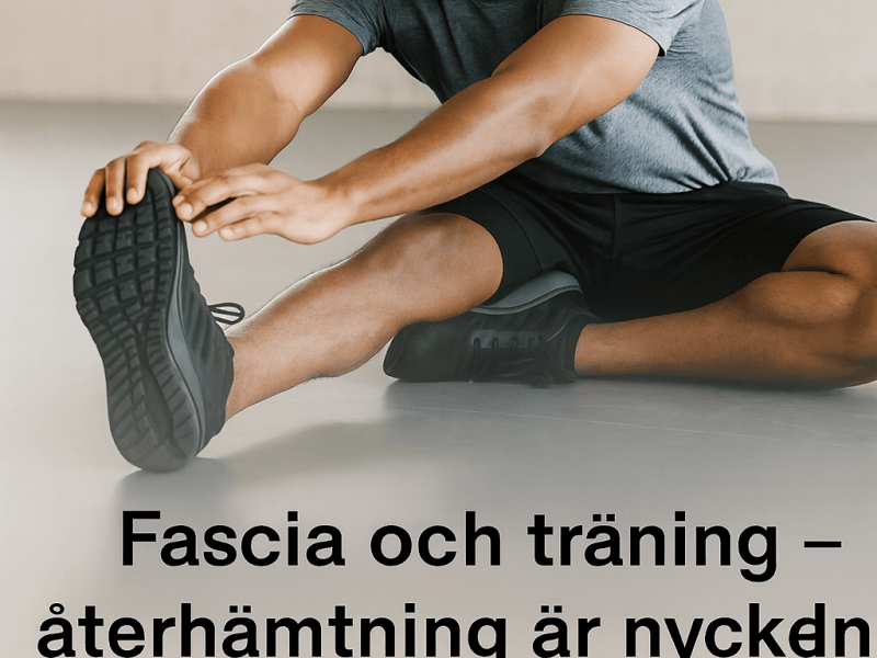 Fascia och träning – återhämtning är&nbsp;nyckeln
