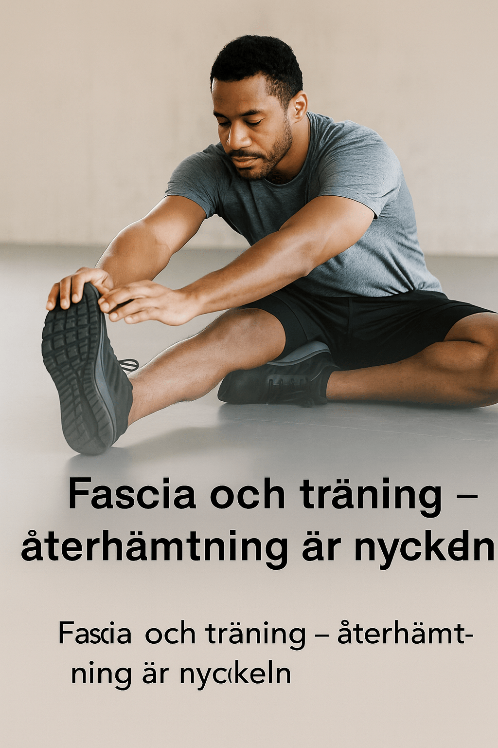 Fascia och träning – återhämtning är&nbsp;nyckeln