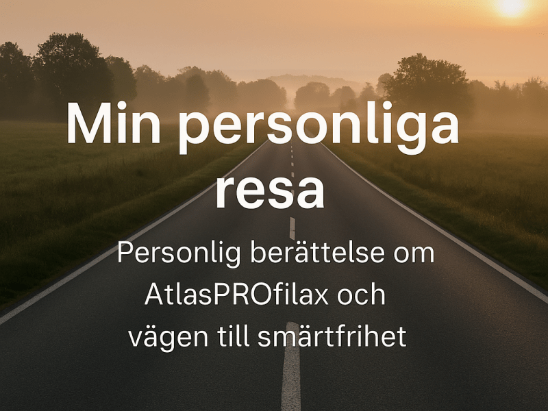 Min personliga resa