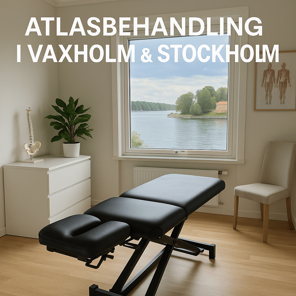 Atlasbehandling i Vaxholm nära Stockholm.