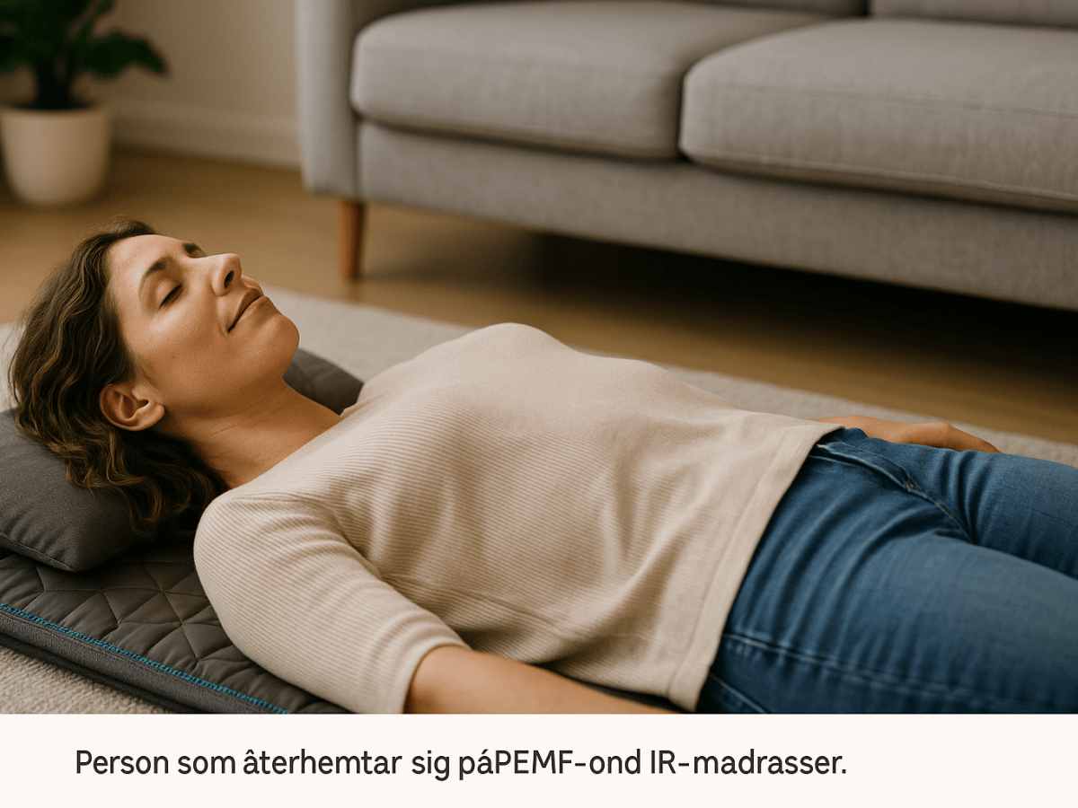 Återhämtning hemma med PEMF- och&nbsp;IR-madrasser