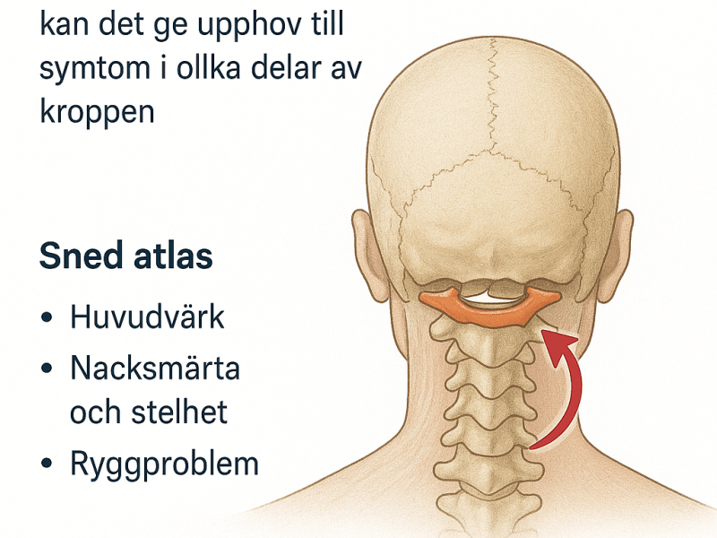 Sned atlas – symtom och&nbsp;påverkan